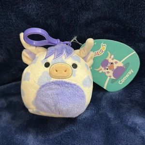 Squishmallows NWT Conway Clip